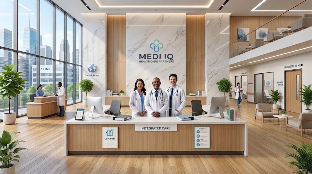 Virtual assistant team supporting a medical practice
